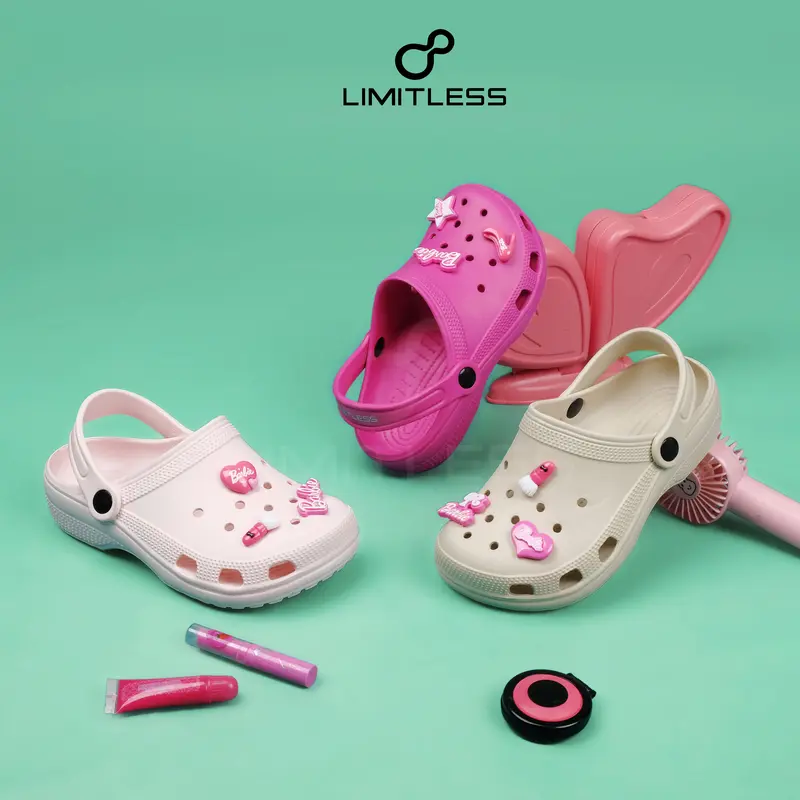 SANDAL BERBIE Anak Cewek LILY BERBIE Pin Jibbitz Eva Sandal Slip On Anak Karakter Lucu Korean Style Ringan Kekinian Premium  – Size 27 – 36 7