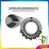 Gambar [COD] RB C1417 Jepit Rambut Sisir Poni Bulat Bando Wanita Aksesories Fashion Import - COKLAT-BERUANG dari RB TOYS AND TECHNOLOGY Kab. Tangerang 4 Tokopedia