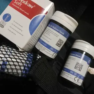 Sinocare Refill Strip Alat Cek Gula Darah Safe Accu BGM Sinoheart (50 / 100 / 150 / 200 pcs)