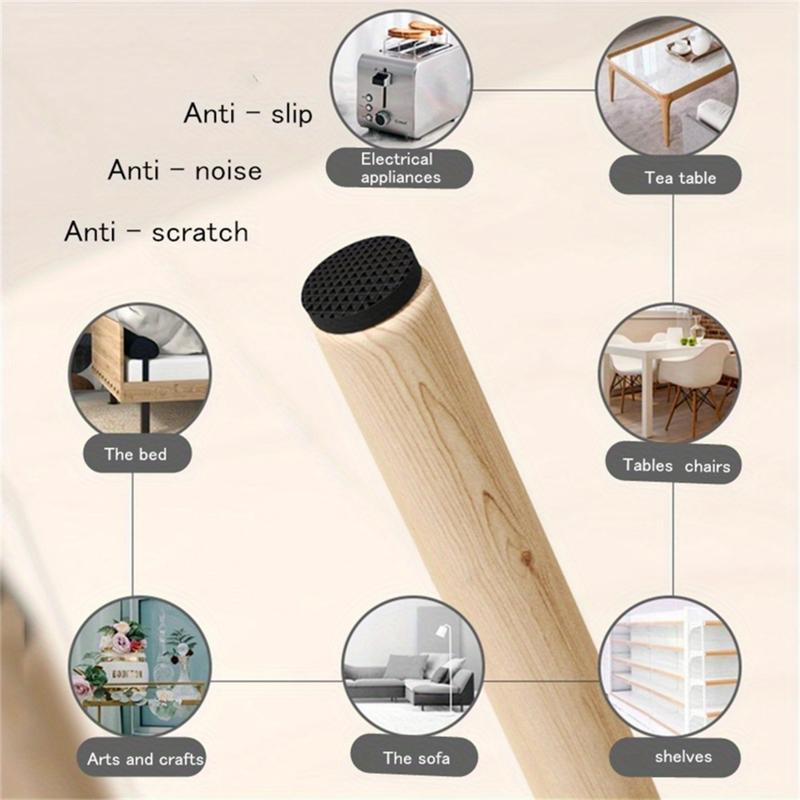 Product Introduction of Đệm Bảo Vệ Bàn Chân Đồ Nội Thất Tự Dính, 30 / 75 Cái, Đệm Chân Ghế, Chống Trượt, Chống Trầy Xước, Tự Làm, Có Thể Tái Sử Dụng, Đệm Bảo Vệ Sàn Bàn Chân Đồ Nội Thất, Chống Thấm Nước 19