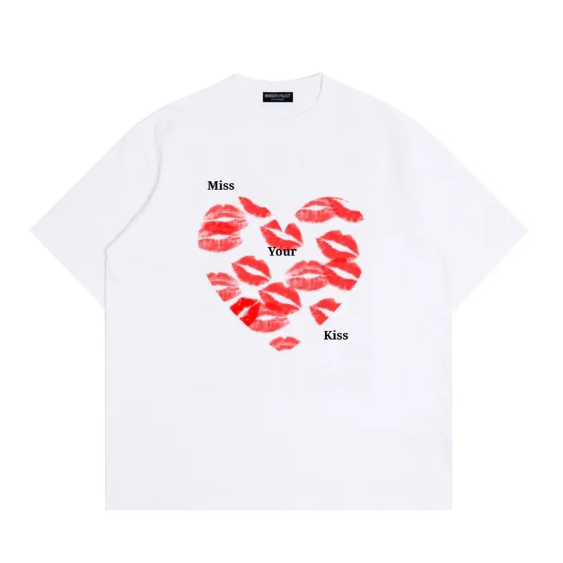 BAJU KAOS KISS BIBIR TSHIRT PREMIUM ~ FREE STIKER