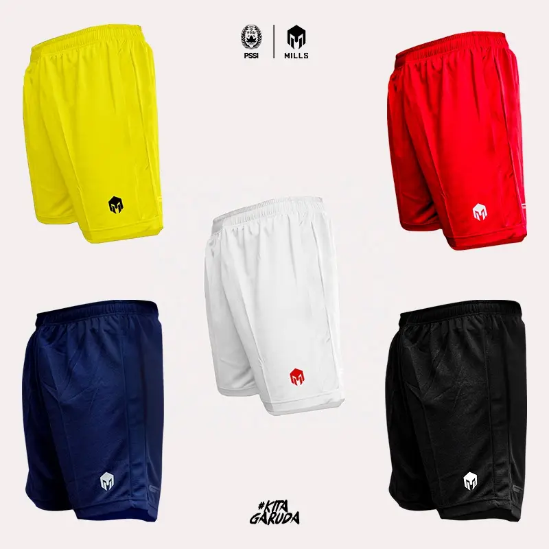 MILLS Celana Timnas Indonesia Football Short Training Camp 3013GR