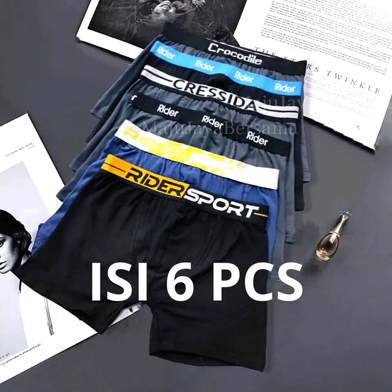 celana dalam boxer pria premium isi 3 3