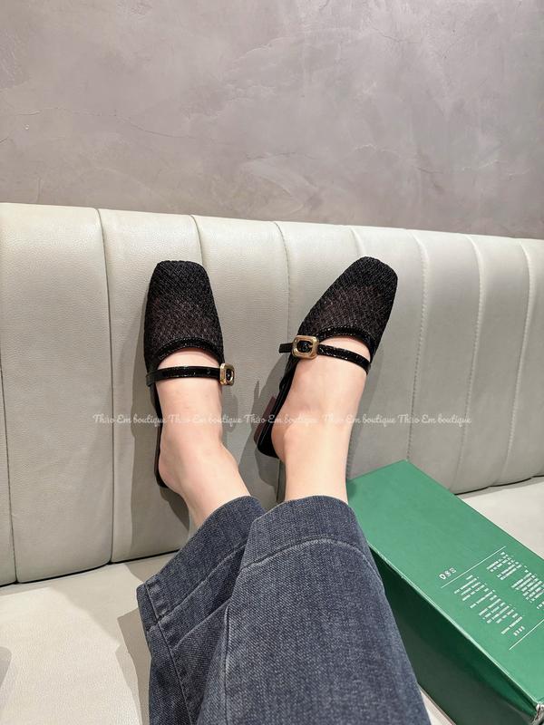 Sục nữ bệt búp bê nơ nơ mùa hè dây ngang cá tính ( mã SR611) 1