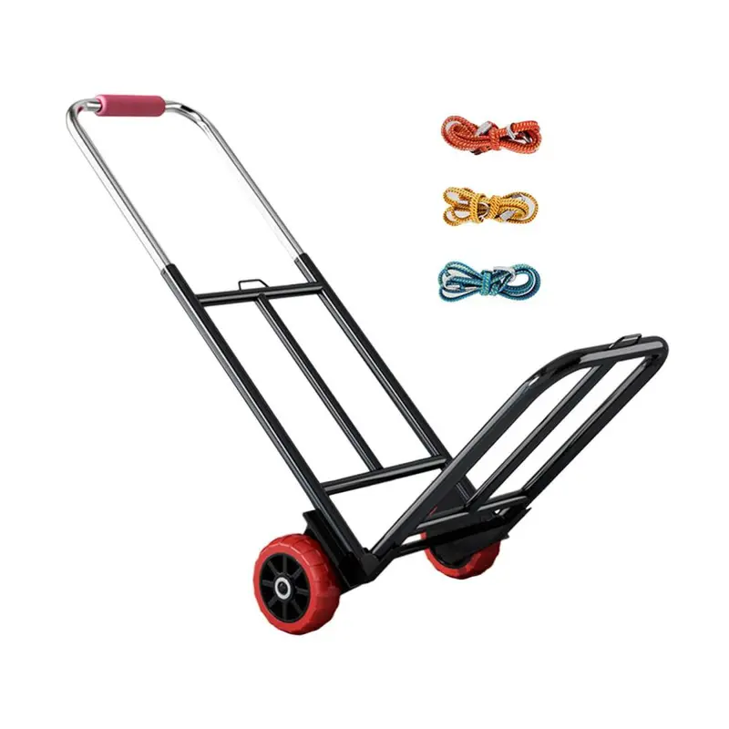 Xe Tải Tay Gấp Tối Đa 70Kg, Xe Đẩy Hành Lý, Xe Đẩy Văn Phòng Đựng Đồ Ngoài Trời 0