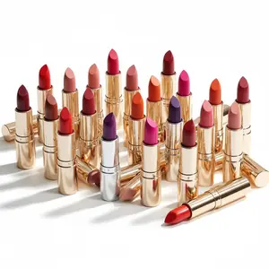 [Satu Pcs] Warna Baru Lipstick Putar Matte /  Gloss   1Pcs Bisa Pilih Warna Waterproof Lipstik Bibir Tahan Lama