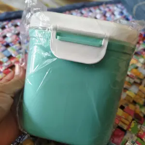 PA031 Tempat Kotak Wadah Penyimpanan Bubuk Portabel Anti Tumpah Makanan Box Susu BPA Free Food Grade 400g 220g untuk Bayi dengan Sendok Susu
