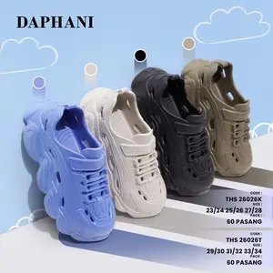Sepatu Karet Simple Anak Perempuan dan Laki-Laki Sepatu Anak Cowok viral Sepatu Anak Trendy Sz 23-34