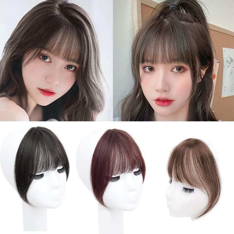 Product Introduction of Tóc Giả Thời Trang, Tóc Mái Bằng Không Khí Giả, Kẹp Tóc Thanh Lịch, Tóc Mái, Y4B6 16