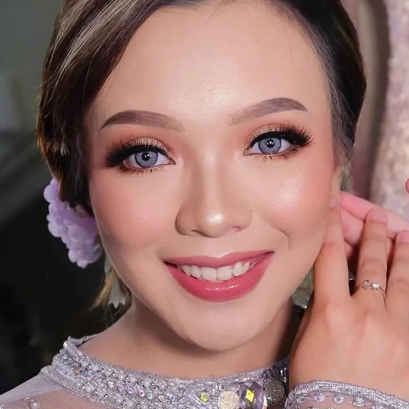 (Free case) Softlens Urban/Gel MTK Dm 14.5mm Softlens wedding Soflens Box Eye Lensa (Normal s/d -10.00) 3