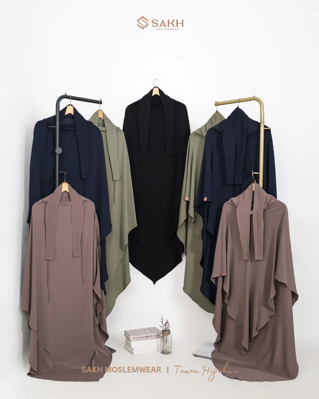 Lubna khimar bandana khiban nonpad syar'i