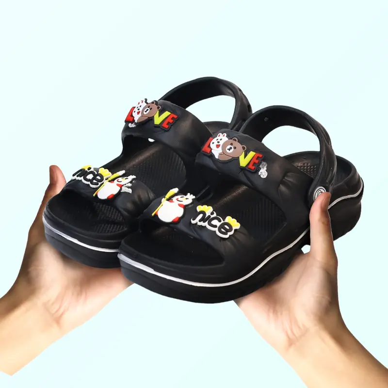 FLASH SALE SANDAL ANAK SELOP 370t-1 MODEL BONEKA LUCU BAHAN KARET EVA 4
