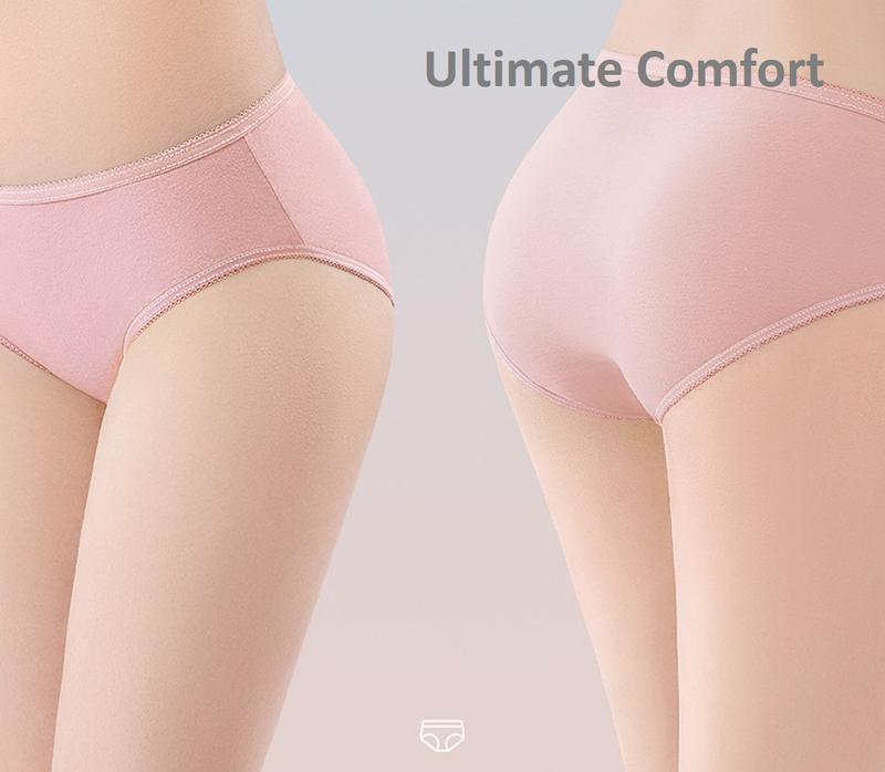 Product Introduction of Disposable Panties (5-pc / 7-pc) Ladies 100% Cotton EO Sterilization Woman Underwear Panties Maternity Confinement Panties Portable Travel Lingerie Travel Essentials Woman Underpants 8