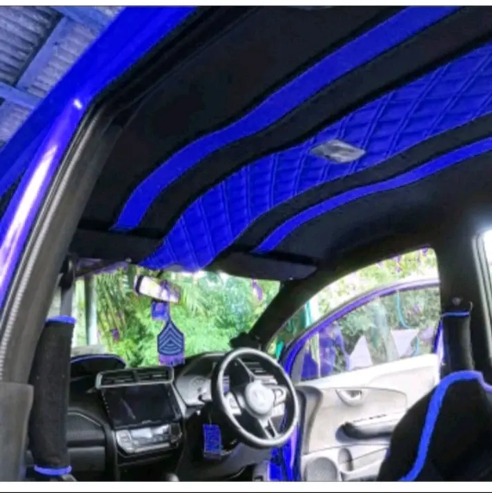 pelapis pelapon mobil Avanza/Xenia/Toyota Rush/Terios/ Innova/Sigra/Calya/Mobilio/Ertiga/Brio/ Agya/ Ayla kain plafon