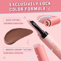 Gambar [Official]PINKFLASH Makeup Sept 2PCS Waterproof Eyebrow Pomade Cream High Pigment Smudge-proof Long-lasting+Eyeliner Stamp - Eyebrow Pomade(BR01)+Eyeliner Stamp dari PINKFLASH STORE Kab. Tangerang 5 Tokopedia