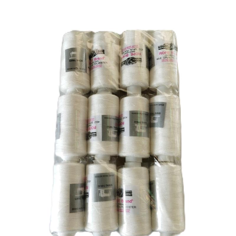 1 Lusin (12 pcs) Benang Jahit cap tambang rope brand 500 yard 2