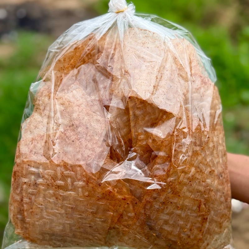 Bánh tráng phơi sương cay mềm muối tỏi Tây Ninh siêu cay