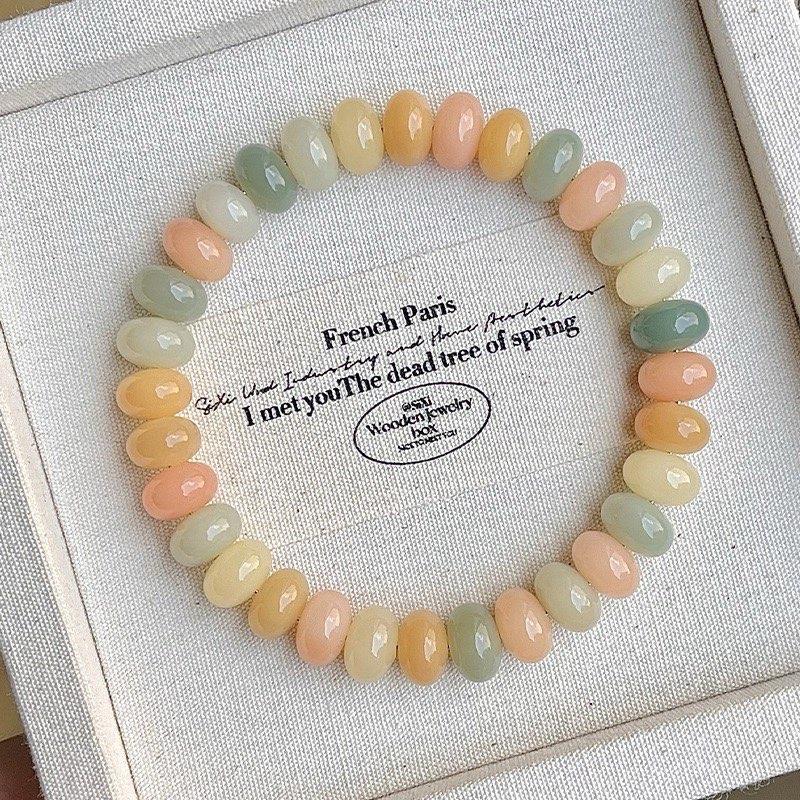 Vòng Tay Hạt Bồ Đề Tự Nhiên Elip Size 6x9mm Mix Charm Đeo Tay Đẹp Nịnh Tay Lung Linh - Bồ Đề An Nhiên Phụ Kiện