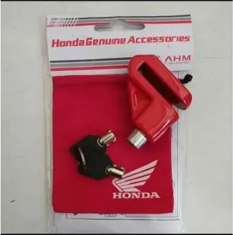 Gembok pengunci cakram honda disc lock honda