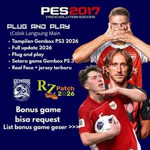 Flashdisk 64GB isi Game PES 2017 Update Terbaru dan Bonus Game Bisa Request