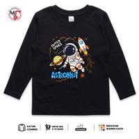 Gambar MAXIMO.CO Kaos Anak Astronot Outer Space Lengan Panjang Bahan Katun Combed Usia 3-12 Tahun Fashion Anak Astronot Series Premium Nyaman - Putih, M ( 10 - 15 kg ) dari Maximo Clothing Store Kab. Bandung 5 Tokopedia