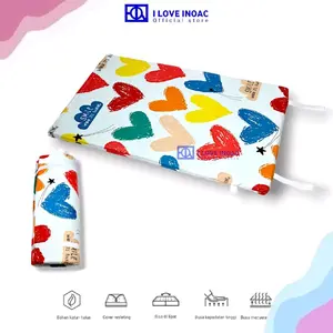 (90x50x3cm) Alas Setrika Busa Premium 3cm Dengan Karet Pengikat & Gantungan. Busa Tidak Kempes & Tahan Lama