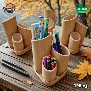 Tempat Pensil / Pulpen dari Bambu type TPB. 03