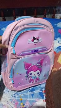Product Review of Tas Ransel Sekolah Anak Kuromi baby cute Tas Sekolah Anak TK SD Perempuan Lucu kekinian from D**a C**a 0