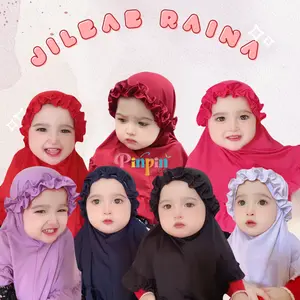 Pinpin Kids - Jilbab Anak Bayi RAINA Kriwil 0-3 TH / Hijab Baby / Kerudung Anak Perempuan