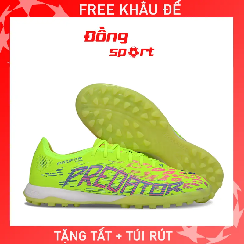 Giày Bóng Đá Pre 25 Elite , ĐỒNG SPORT, FREE KHÂU ĐẾ, Cỏ nhân tạo, Upper da, Lưỡi gà rời, Chân bè tốt, Đệm êm ái, Nhiều màu sắc 1