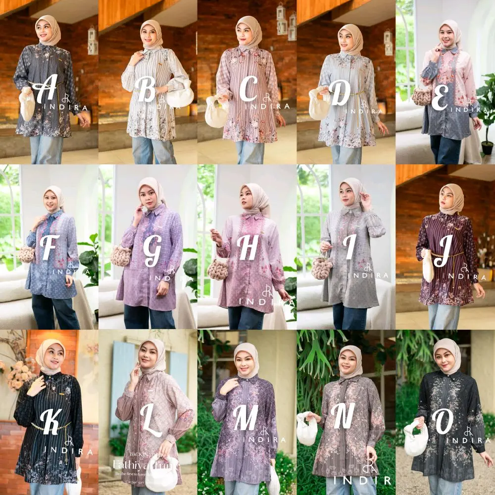 Tunik Indira Exclusive Printed
