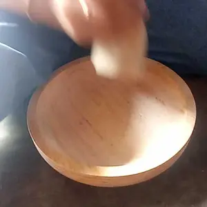 Cobek Kayu Uleg kayu 1 Set Kayu Pinus