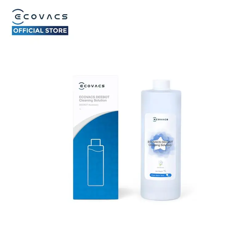 ECOVACS DEEBOT Cleaning Solution 1L Bottle Household
