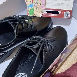 Adorable Projects - Vailey Oxford Black Glossy - Sepatu Wanita Shoes