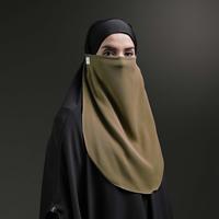 Gambar Gerai Hawa - Jazima Cadar Niqab Premium All Size Metamorfosa Kain Panjang Wanita Muslim Tanggung Safety Jilbab Syari - Olive, All Size dari Gerai Hawa_NEW Kab. Bogor 1 Tokopedia
