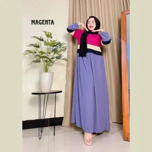sifa dress best seller bahan knit mini dress muslimah