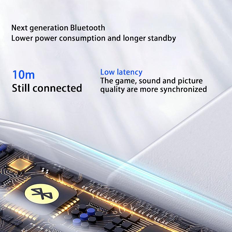 JBL D30 TWS Game Warrior X9D Headset Bluetooth Koneksi Cepat - Latensi Rendah Ketelitian Tinggi Desain Tahan Air In-Ear Putih 8