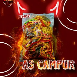 AS Campur Seblak Kering Cikruh Renyah Gurih dengan Kerupuk Campuran Varian Pedas dan Kriuk untuk Makanan Unik dan Berbeda