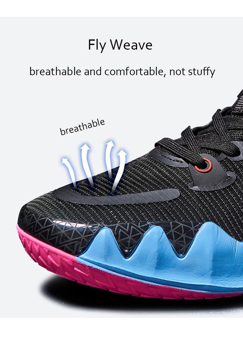 Product Introduction of IEAGO Original Quality Spike Basketball Sneakers Men Women Fashion Trainers Outdoor Sport Shoes 27