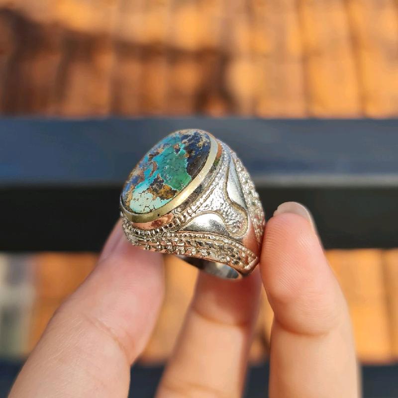 Cincin PIRUS PERSIA // JAMINAN BARANG ASLI 100% pirus 3