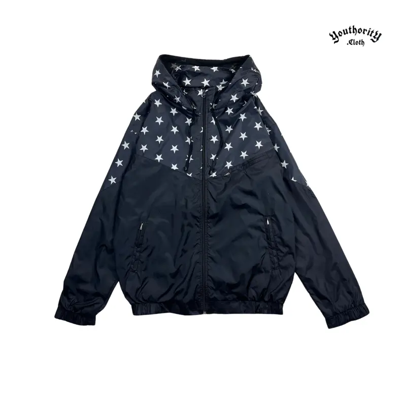 Youthority Jaket Wind Breaker Anti Air Premium untuk Pria dan Wanita - Casual Parasut 2