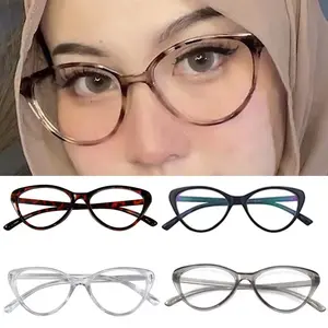 Kacamata Anti radiasi cat eye wanita mata kucing korea fashion Glasses Eyewear