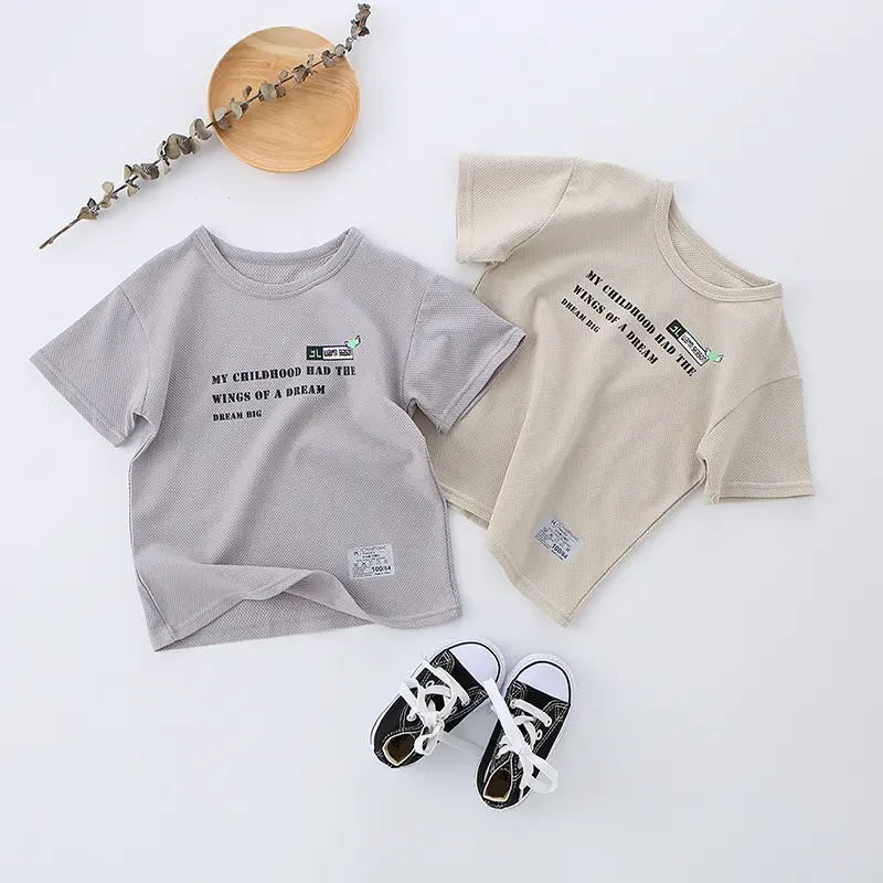 BAJU KAOS ANAK LAKI PEREMPUAN LENGAN PENDEK MOTIF LUCU BAHAN ADEM