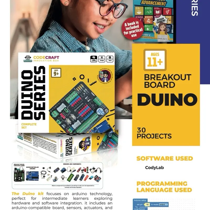 Codecraft: duino kit with FREE Textbook - TikTok Shop Malaysia