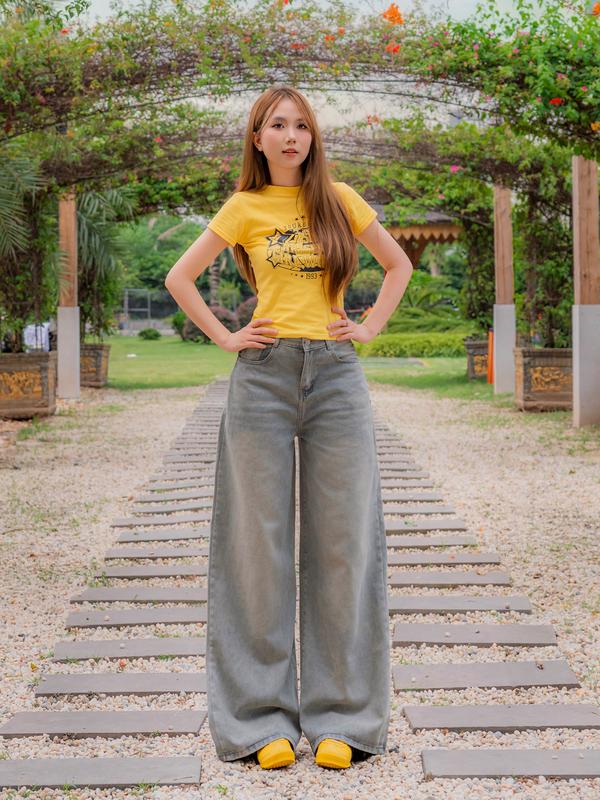 [DEAL HÀNG MỚI] Quần Jeans Nữ Ống Suông Rộng 30-34cm MIAA Size XS-XL - Màu Retro Xanh Trắng, Xanh Xám, Dirty,... - Chất Vải Jeans Mềm - Quần Ống Rộng Suông - Mã Ver3 | BigBuy360 - bigbuy360.vn