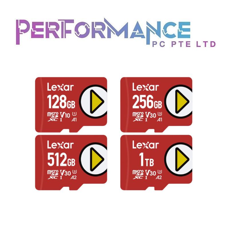 LEXAR PLAY 1TB/512GB/256GB/128GB microSDXC UHS-I, R150 MBs ( - TikTok ...