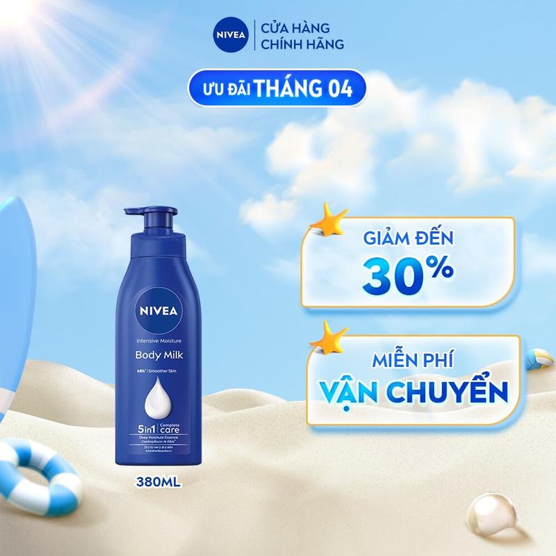 Sữa Dưỡng Thể NIVEA Body Milk Dưỡng Ẩm Chuyên Sâu (380 ml/550 ml) - 98940/98943