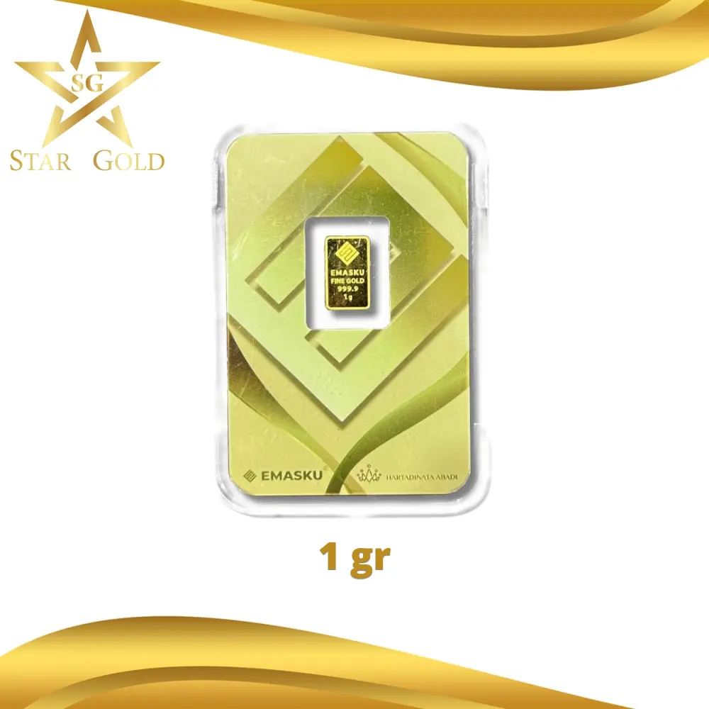 Logam Mulia EMASKU 1 Gram Series