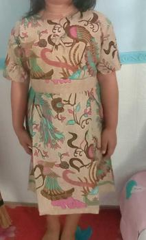 Product Review of Dress Batik Anak Perempuan Cewek Seragaman Motif Terbaru umur 2-12th from L** e**g 1