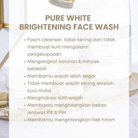 Gambar [EXCLUSIVE LIVE] VAVL PURE WHITE BRIGHTENING FACE WASH - Cleanser Wajah Mencerahkan - PW FACE WASH dari VAVLBEAUTE Kota Surabaya 4 Tokopedia